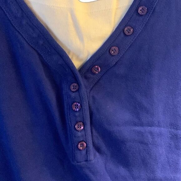 Pre Owned Women’s Dressbarn T-Shirt Blouse Perfect for Casual Days Sz 18/20 - Picture 6 of 9